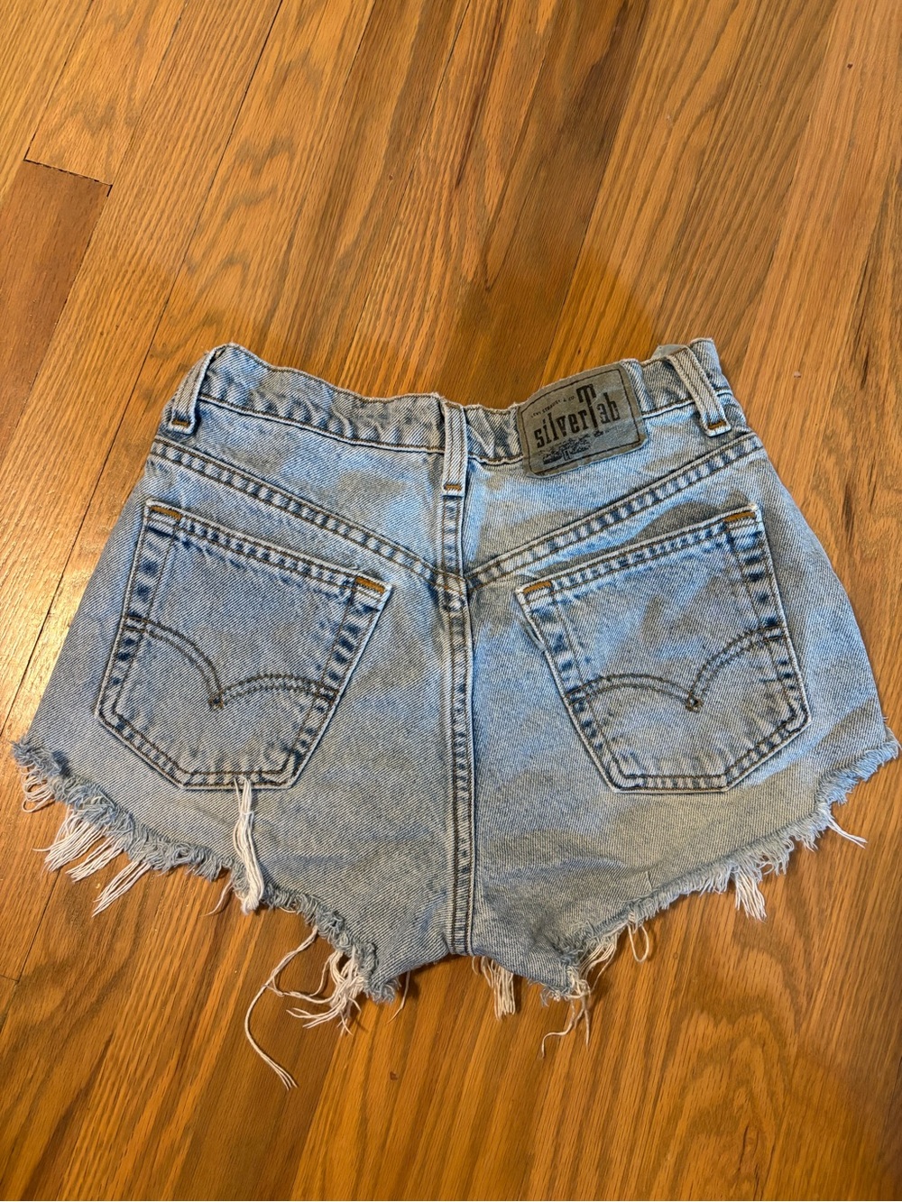 VINTAGE Levi's Light Blue Denim Cutoff Jean Shorts